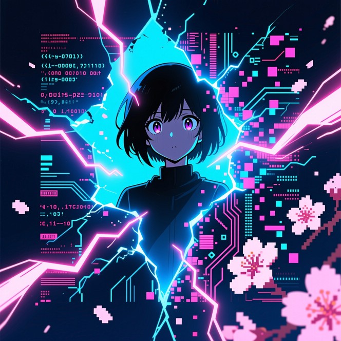 Free Digital Reality Rift Image - Anime, Digital, Cyberpunk | Download ...