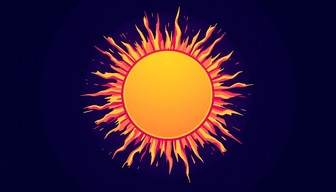 Free Radiant Pixel Sun Image - Pixel, Sun, Minimalist | Download at ...