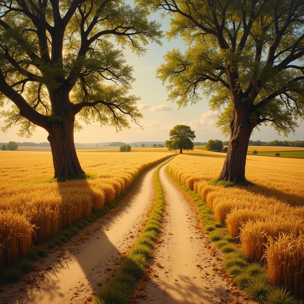 Free Golden Country Path Image - Countryside, Wheat, Path | Download at ...