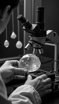 Download Crystal Under Microscope Image - Diamond, Microscope ...