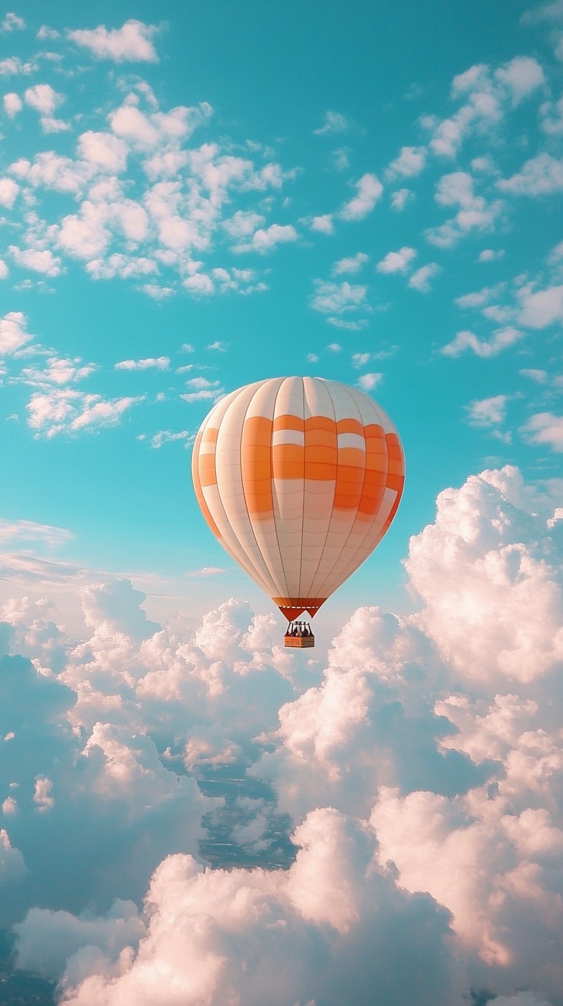 Free Balloon among clouds Image - Balloon, Clouds, Sky | Download at ...