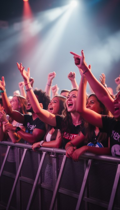 Fans Consert Free Pure Concert Joy Image - Concert, Fans, Crowd | Download at StockCake