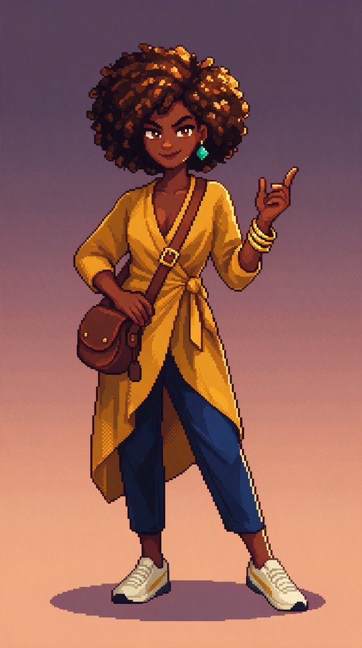 Download Confident Pixel Art Woman Image - Pixelart, Sprite, Character ...