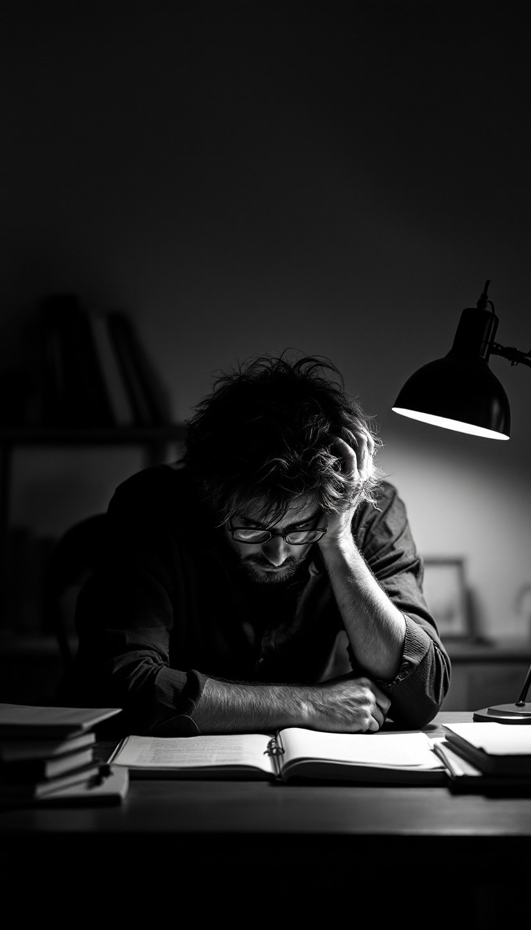 Study High Resolution Free Midnight Scholar Studies Image - Studying, Scholar, Academic ...
