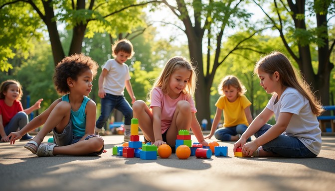 Free Collaborative outdoor play Image - Childhood, Play, Outdoors ...