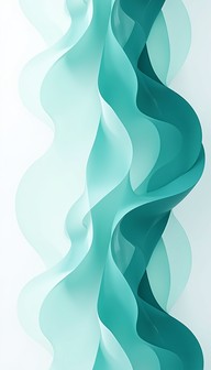 Turquoise Solid Color Wave Design Free Flowing Turquoise Waves Image - Turquoise, Waves, Abstract ...