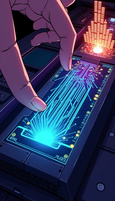 Touch Sound Free Touch Activated Sound Image - Cyberpunk, Futuristic, Anime ...