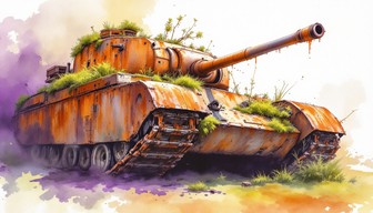 Free Rusty Tank Reclaimed Image - Tank, Military, Abandoned | Download ...