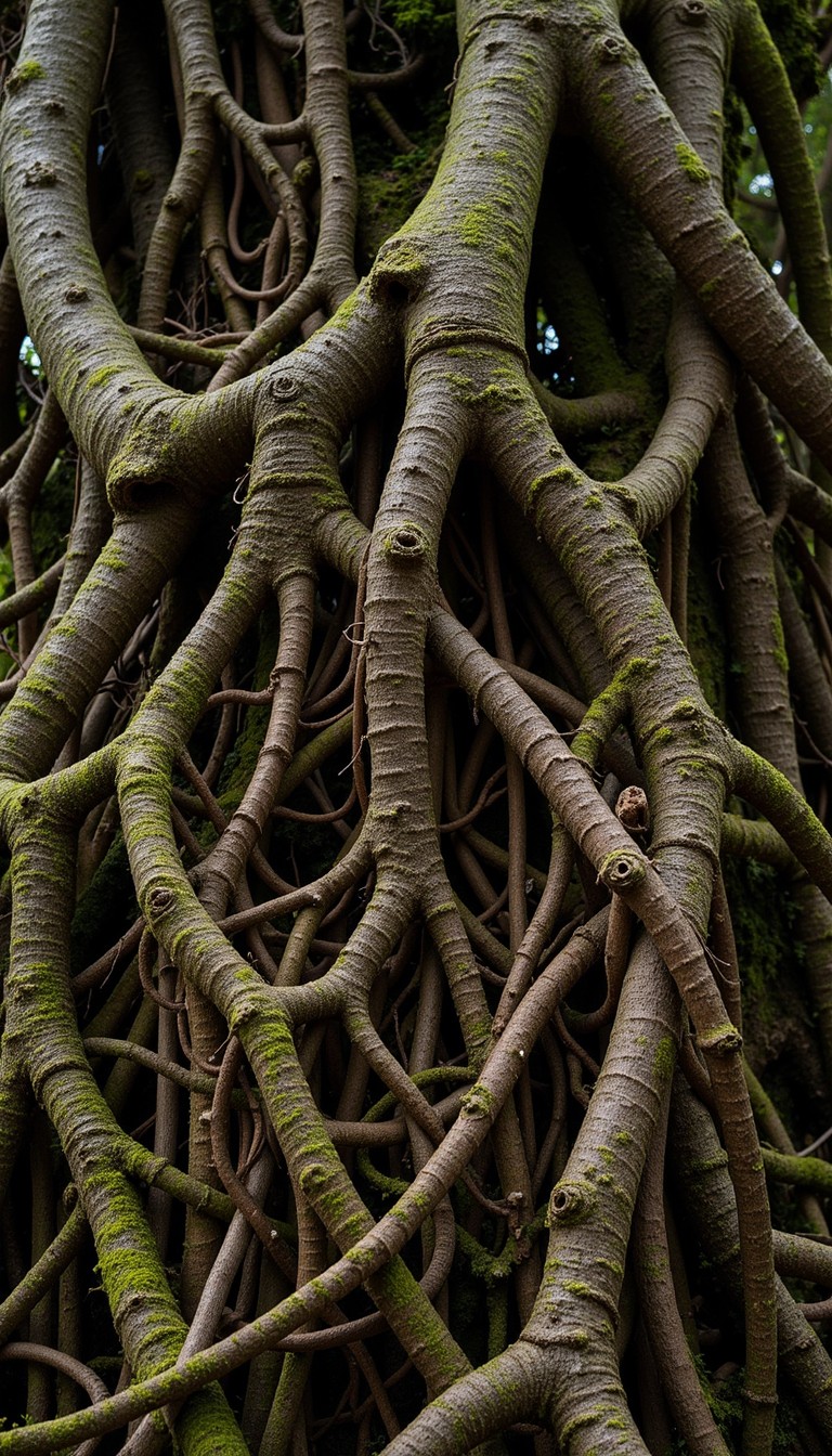 Free Ancient Root Tapestry Image - Roots, Intertwined, Forest ...