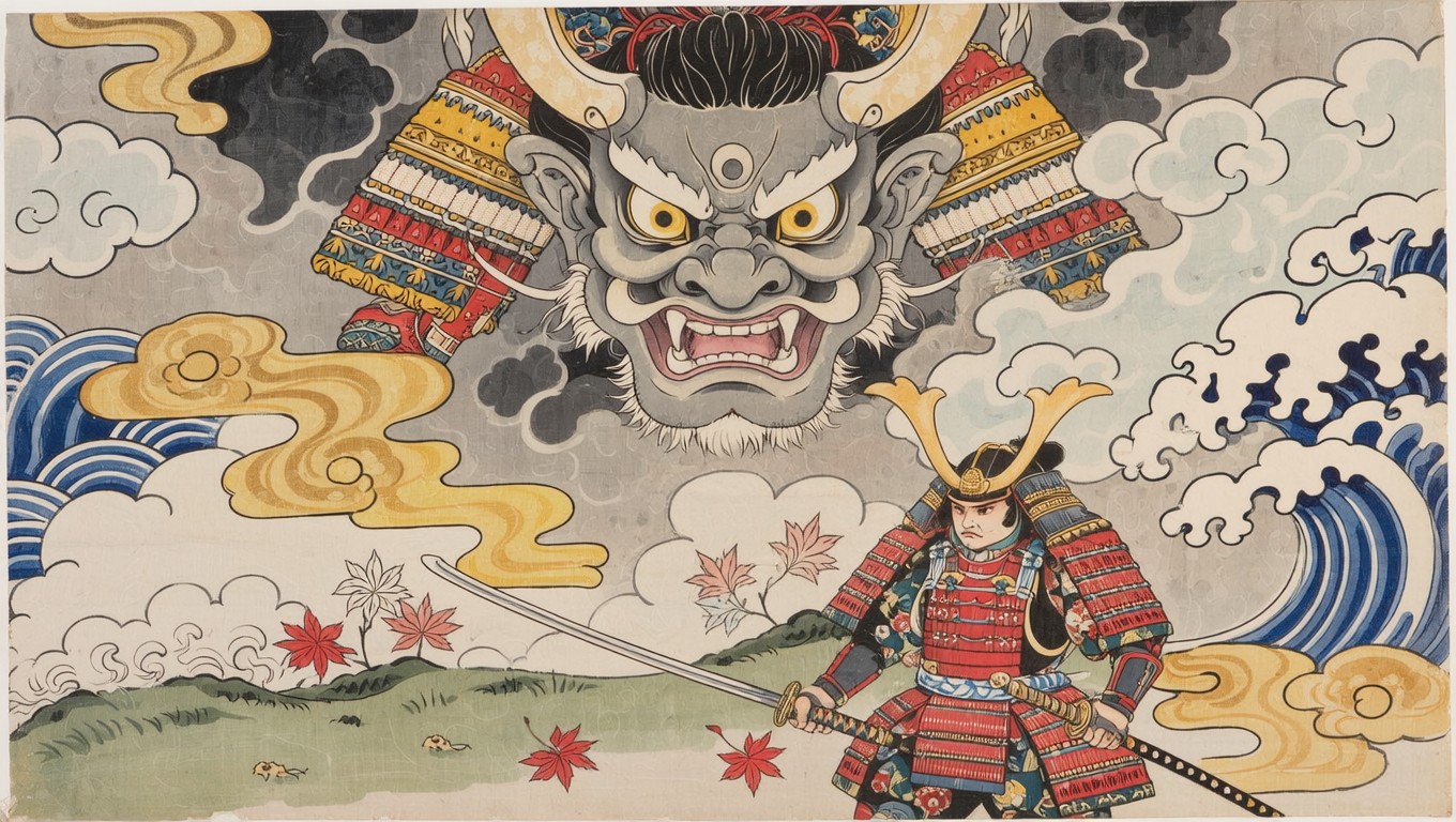 Free Samurai Confronts Demon Image - Samurai, Warrior, Demon | Download ...