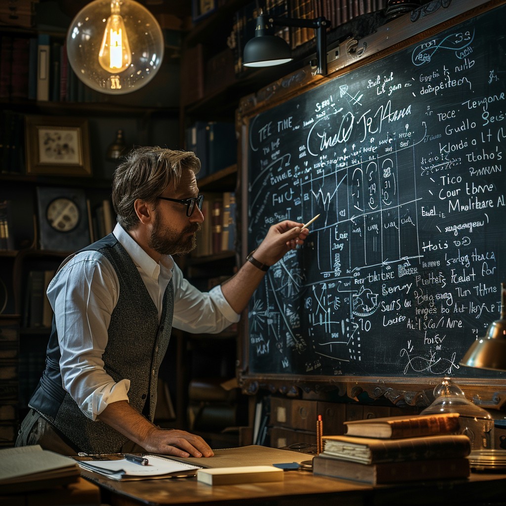 Free Innovative Thinking Process Photo - Academic, Chalkboard ...