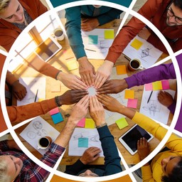 Free Unity In Collaboration Image - Teamwork, Collaboration, Diversity ...