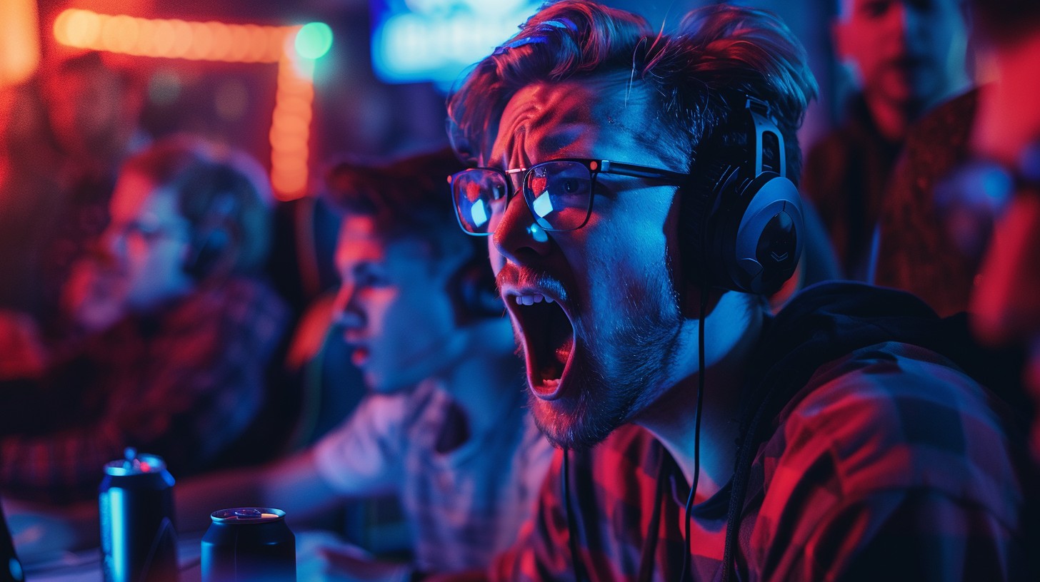 Free Intense Gaming Moment Photo - Gaming, Excitement, Competition ...
