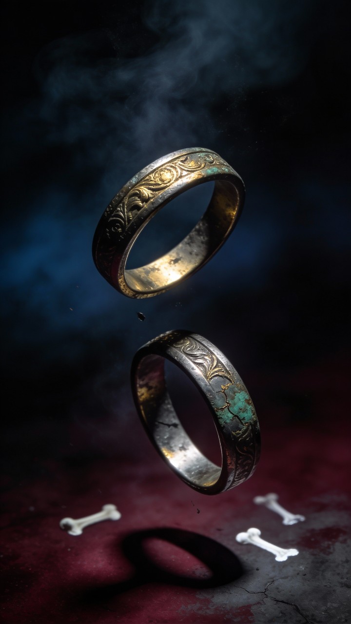 Free Fallen Wedding Rings Image - Gothic, Rings, Wedding | Download at ...