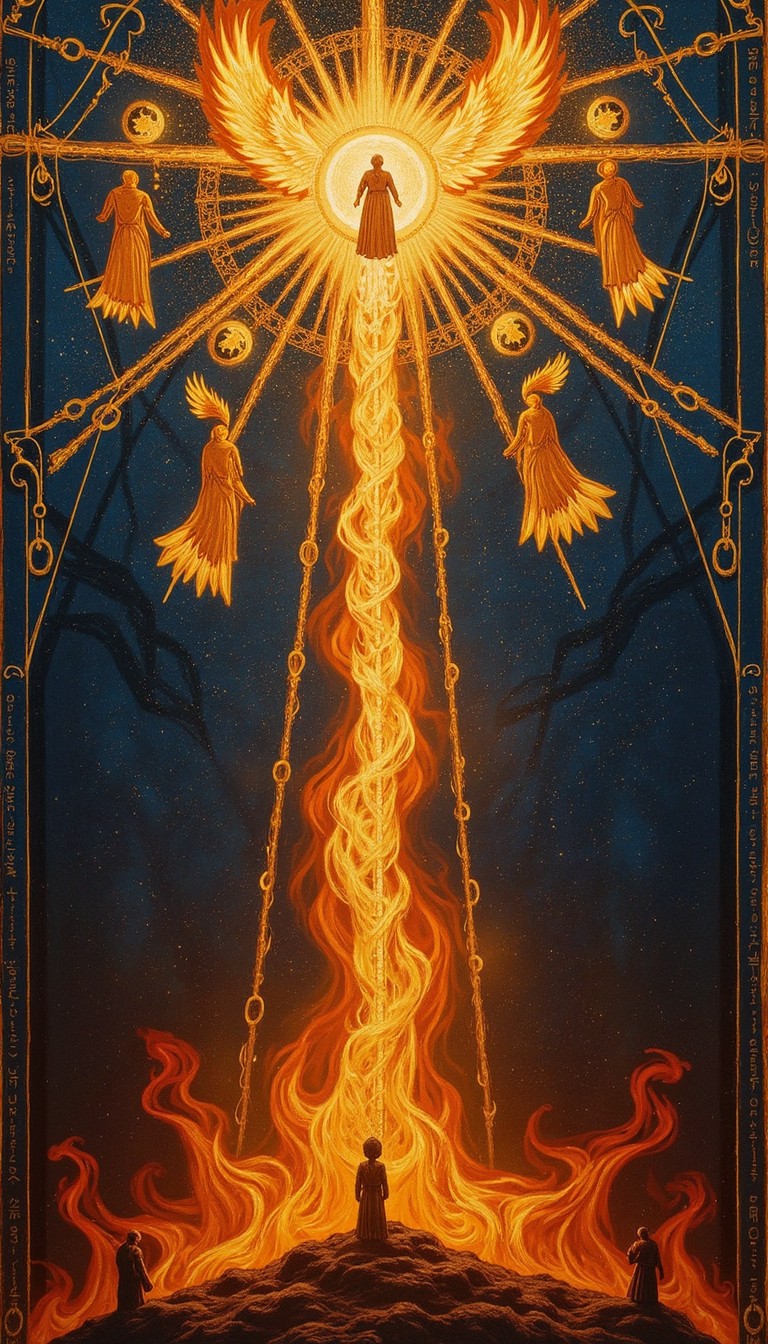 Free Divine Flame Ascension Image - Ascension, Transformation ...