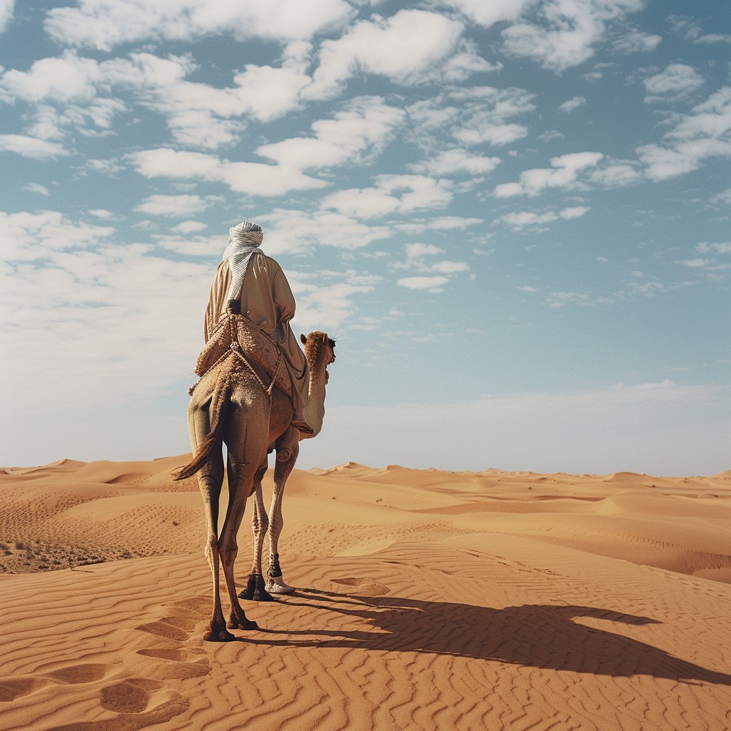Free Desert Camel Ride Image - Desert, Camel, Ride | Download at StockCake