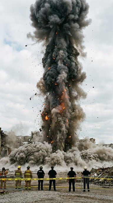 Contruction Explosion Free Industrial Explosion Erupts Image - Explosion, Demolition ...