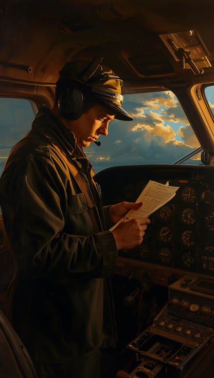 Free Retrofuturistic Aviation Hero Image - Aviator, Pilot, Engineer ...