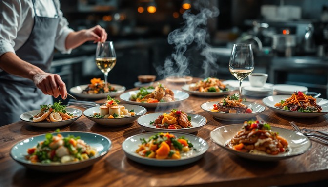Culinary Really Free Culinary artistry unveiled Image - Gastronomy, Monochrome ...