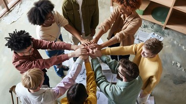 Free Teamwork in action Image - Teamwork, Unity, Collaboration ...