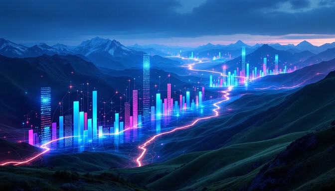 Free Elevated Data Mountain Image - Data, Graph, Mountain | Download at ...