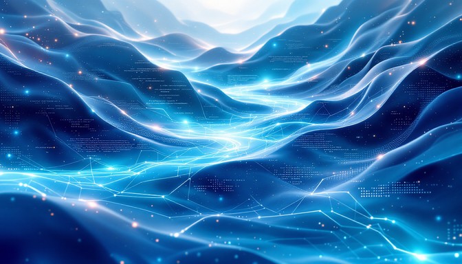 Ocean Draw Digital Free Digital Ocean Flows Image - Watercolor, Minimal, Abstract ...