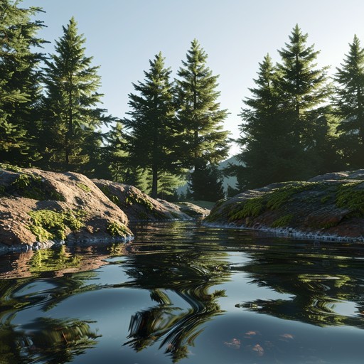 Free Serene Forest Lake Image - Forest, Lake, Trees | Download at StockCake