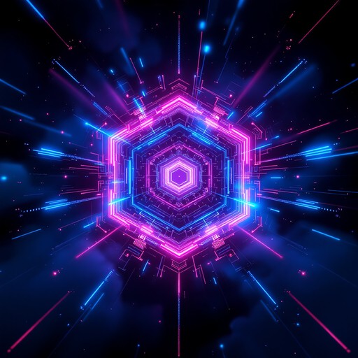 Free Neon Tech Core Image - Technology, Holographic, Digital | Download ...