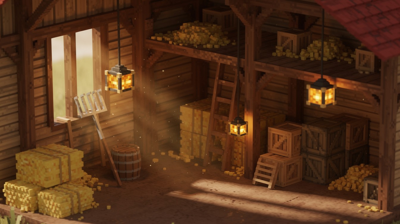 Free Voxel Barn Interior Image - Voxel, Barn, Interior | Download at ...