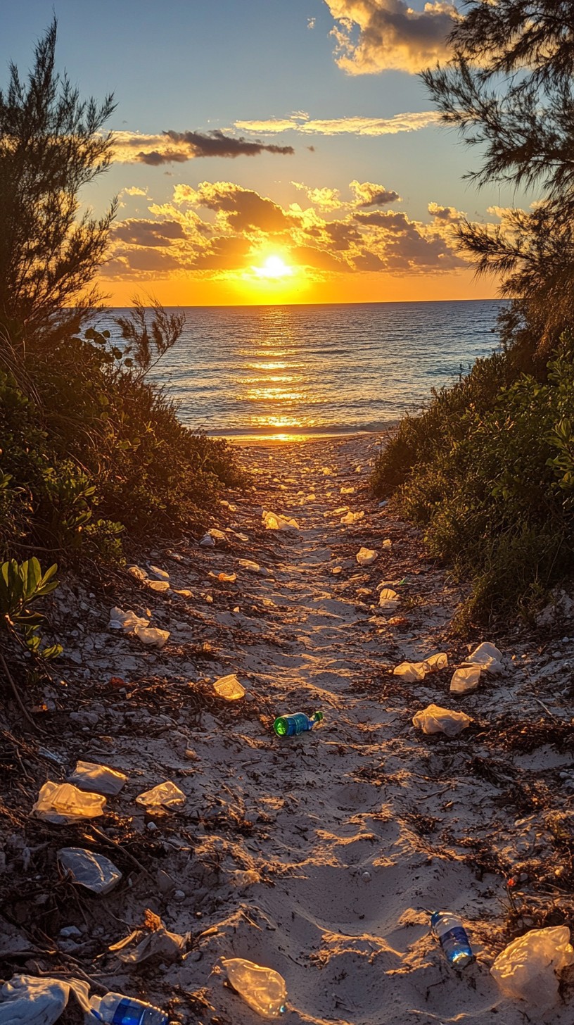 Free Sunset beach path Image - Sunset, Beach, Path | Download at StockCake