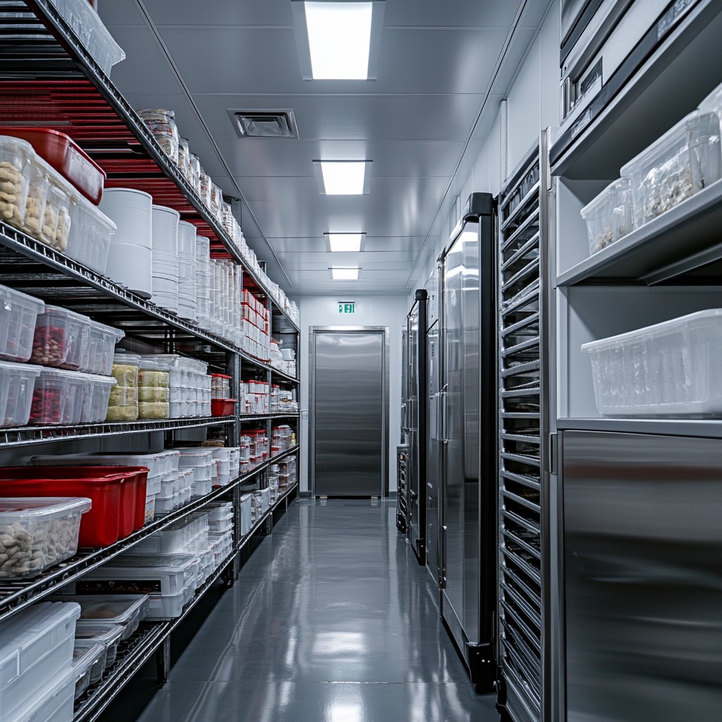 Free Stocked storage room Image - Storage, Room, Shelves | Download at ...