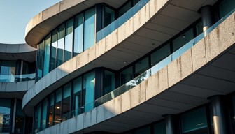 Free Curved Urban Geometry Image - Architecture, Modern, Glass ...
