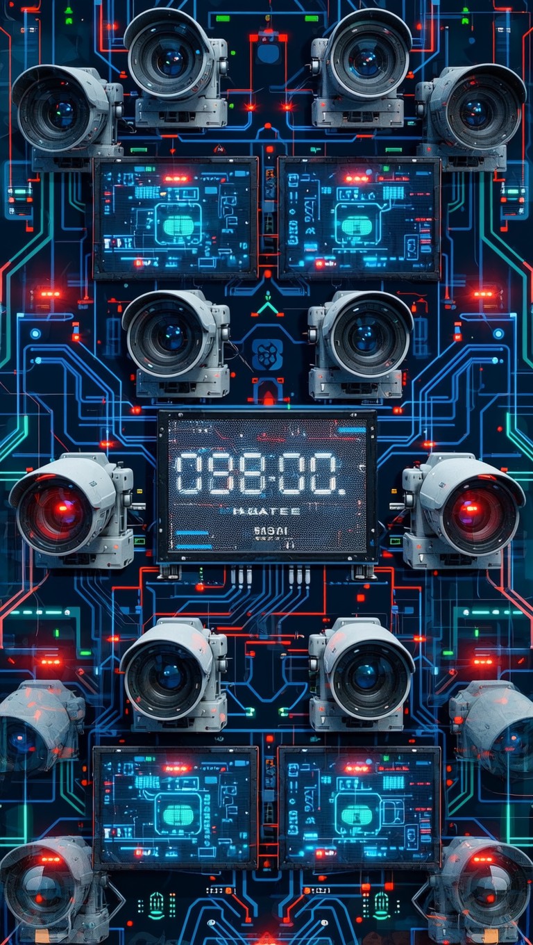 Free Electronic Surveillance Network Image - Surveillance, Technology ...