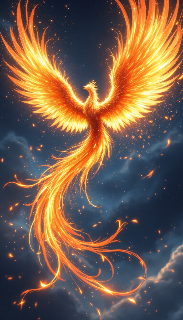 Free Majestic Phoenix Rising Image - Phoenix, Firebird, Mythology ...