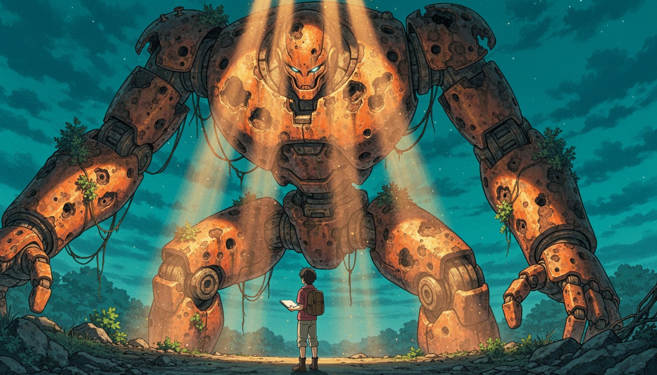 Free Giant Robot Ruins Image - Anime, Robot, Rust | Download at StockCake