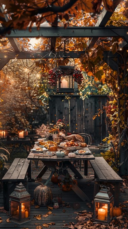 Free Cozy Dinner Setting Image - Dinner, Cuisine, Lanterns | Download ...