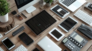 Techy Devices Free Tech Device Array Image - Technology, Gadgets, Desk | Download at ...