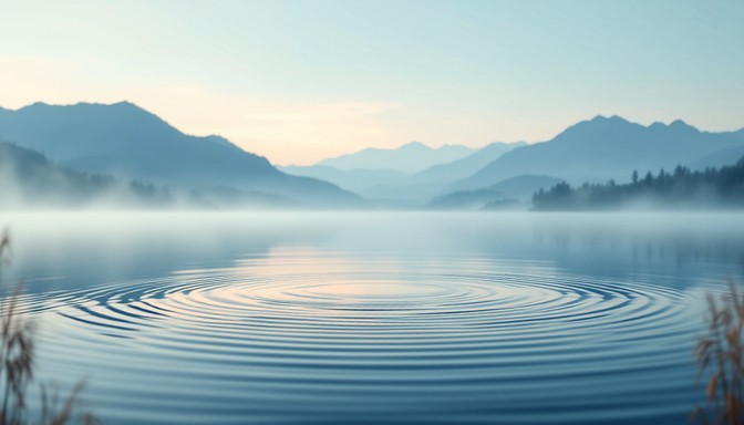 Download Ripples Meet Mountains Image - Ripples, Mountains, Lake ...