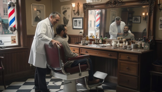 Free Classic Barbershop Conversation Image - Barbershop, Barber ...