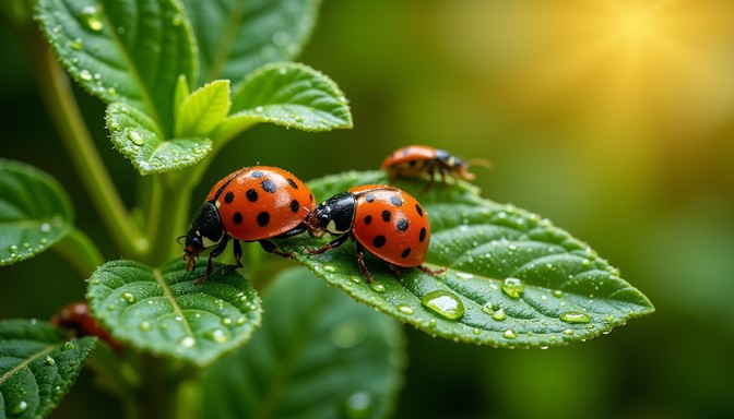 Free Ladybugs Photo Stock AI Images | StockCake