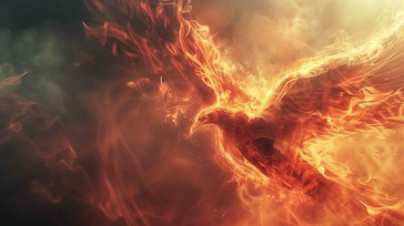 Phoenix Rising Flame Free Fiery Phoenix Rising Image - Phoenix, Fire, Flames | Download at ...