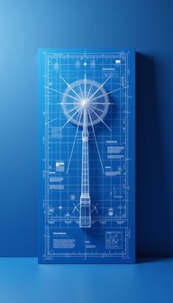 Free Floating Blueprint Layers Image - Blueprint, Technical, 3d ...