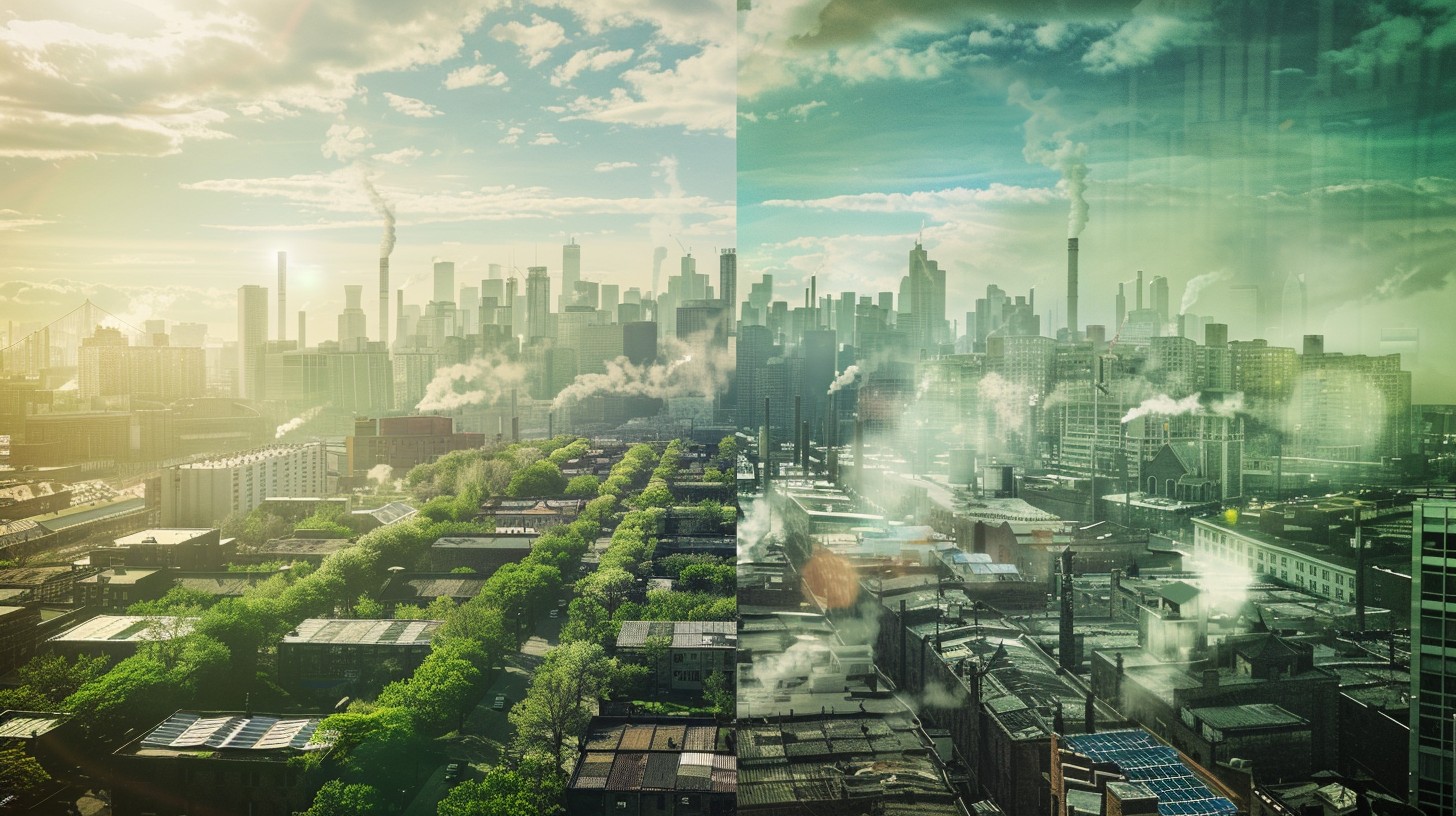 Free Urban Environmental Contrast Image - City, Industry, Skyline ...