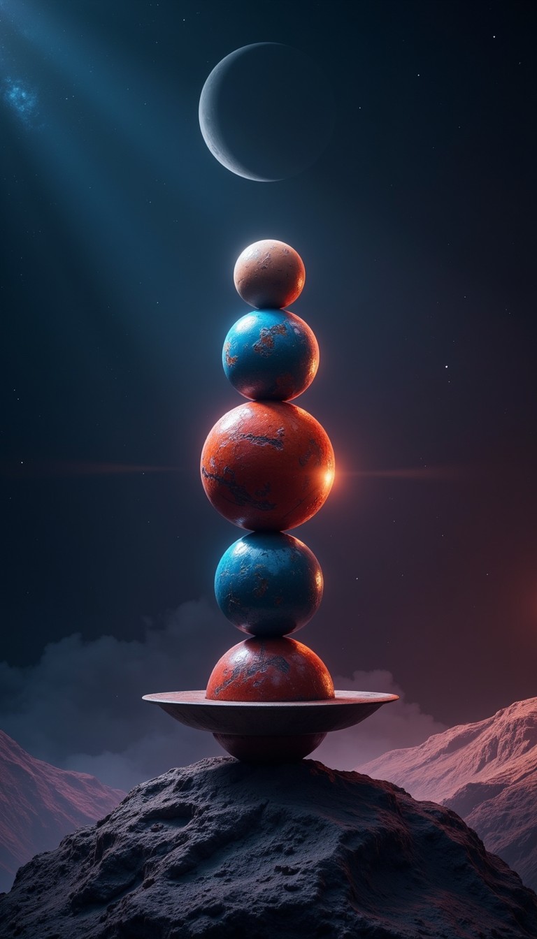 Free Balanced Cosmic Worlds Image - Planets, Cosmic, Balance | Download ...