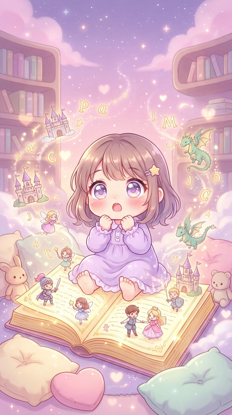 Free Magical Storybook Wonder Image - Chibi, Kawaii, Anime | Download ...
