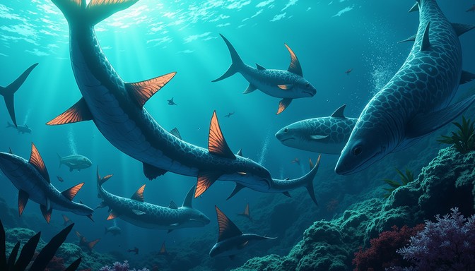 Ocean Raptors Free Ocean Predator Strikes Image - Shark, Anime, Manga | Download at ...