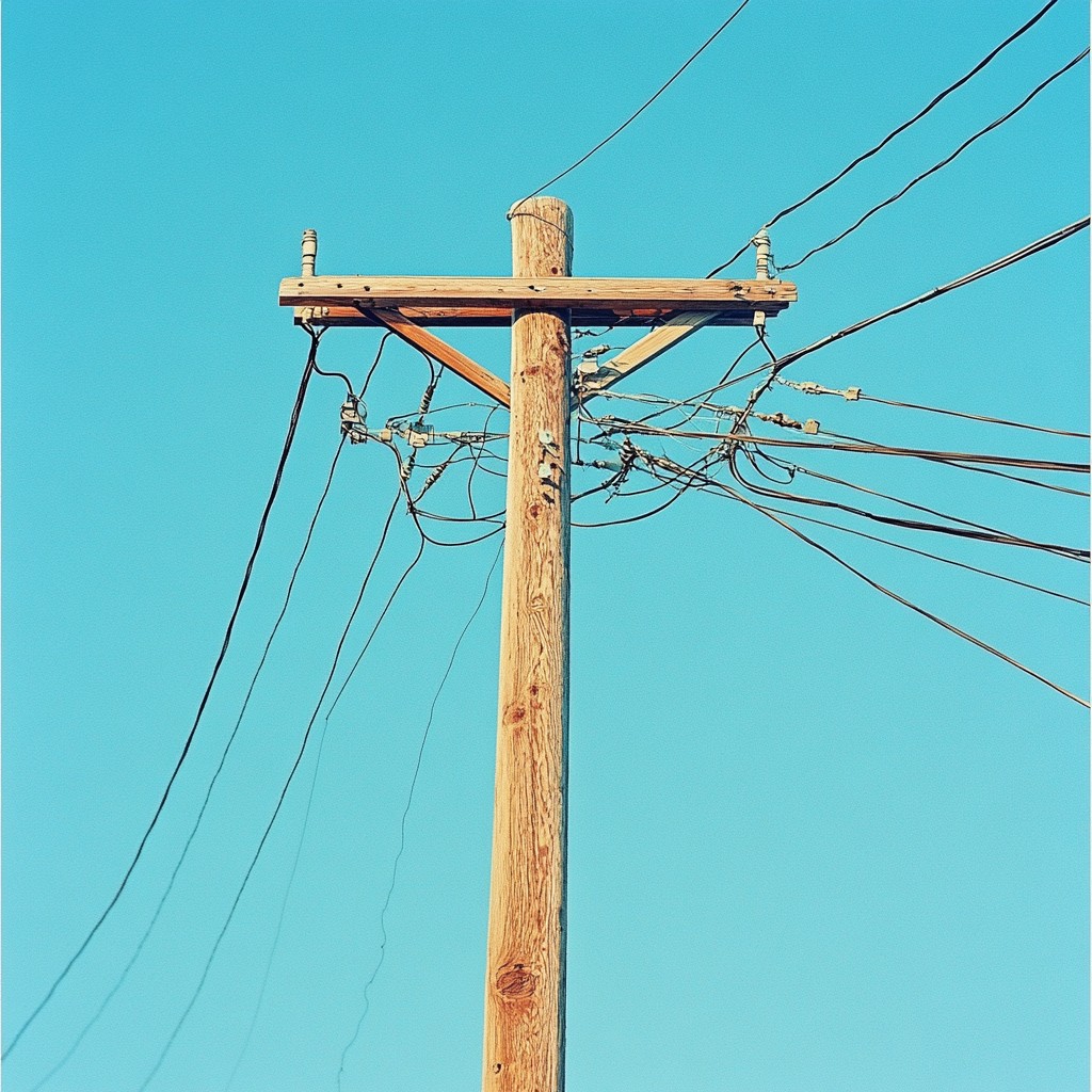 Wire Pole Free Utility Pole Wired Image - Utility, Pole, Wires | Download at ...