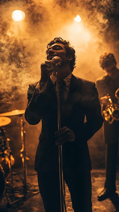 Large Singer Free Singer with microphone Image - Singer, Microphone, Music ...
