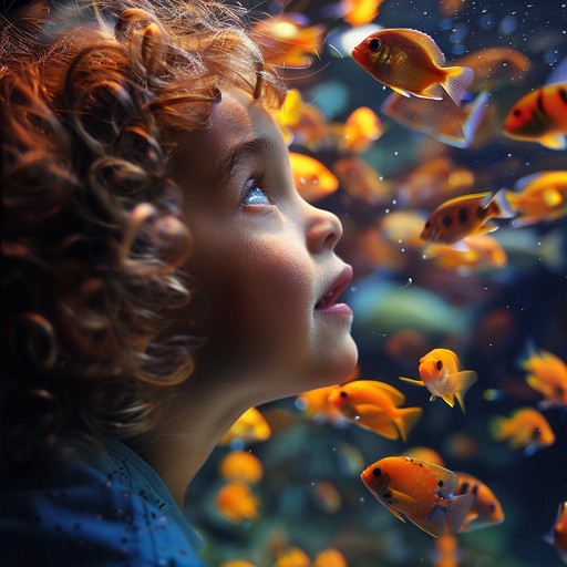 Free Child Amid Fish Image - Child, Fish, Wonder | Download at StockCake