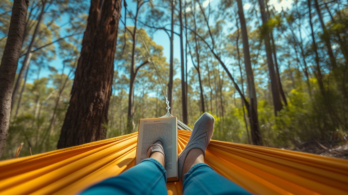 Free Relaxed Forest Chill Image - Forest, Hammock, Relaxation ...